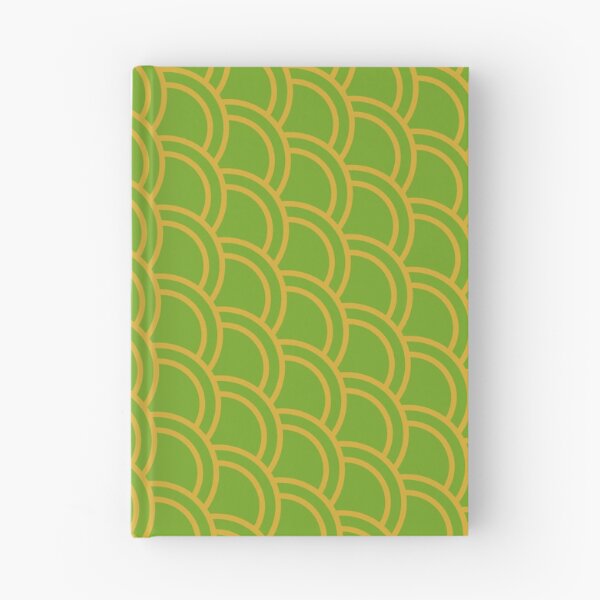 Item preview, Green Canvas Mustard Double Arch Scales Boundless Decor designed and sold by Alchemy-A-La-G.