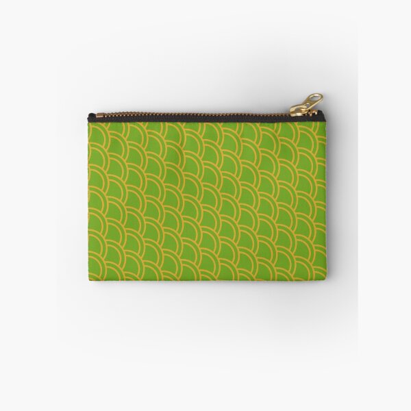 Item preview, Green Canvas Mustard Double Arch Scales Boundless Decor designed and sold by Alchemy-A-La-G.