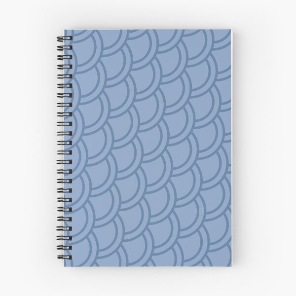 Item preview, Blue Canvas Blue Double Arch Scales Boundless Decor designed and sold by Alchemy-A-La-G.