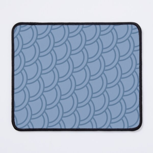Item preview, Blue Canvas Blue Double Arch Scales Boundless Decor designed and sold by Alchemy-A-La-G.