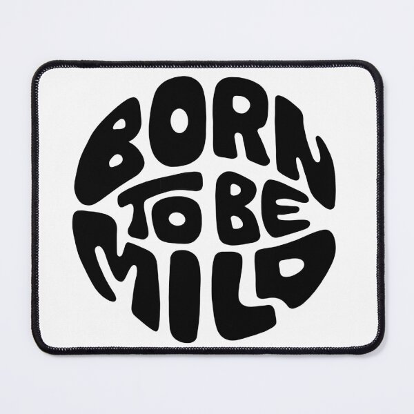 Item preview, Born To Be Mild Word Art designed and sold by Unhinged Heather.
