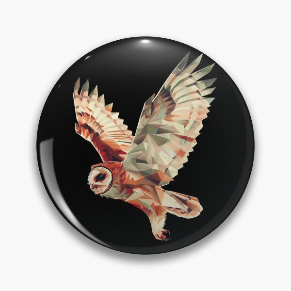 Item preview, Majestic Geometric Owl designed and sold by CompassandCrate.