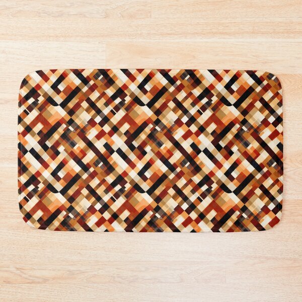 Item preview, Modern Warped Checkered Pattern designed and sold by Varadar.
