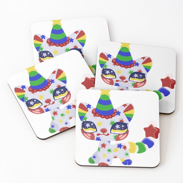 Item preview, star polka lps clown cat designed and sold by oxxxenfree.