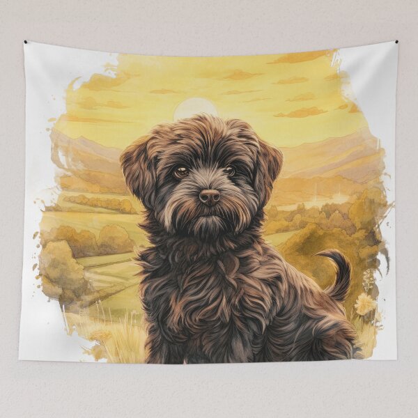 Item preview, Black Havanese Dog designed and sold by TheAnimalZ00.