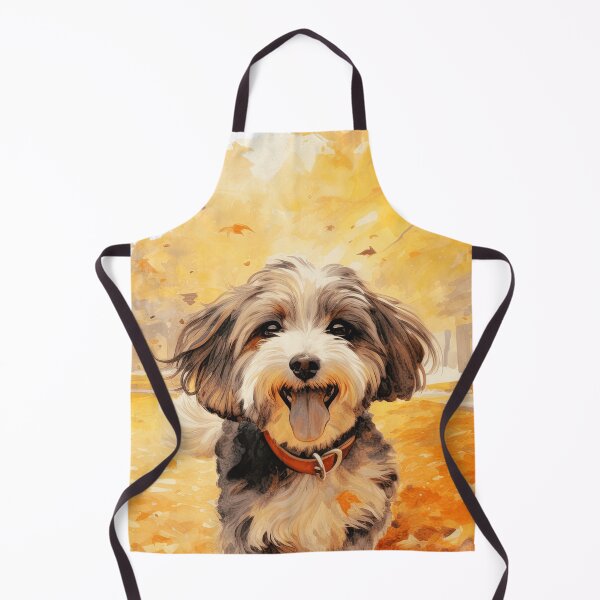 Item preview, Cute Fall Havanese Dog designed and sold by TheAnimalZ00.