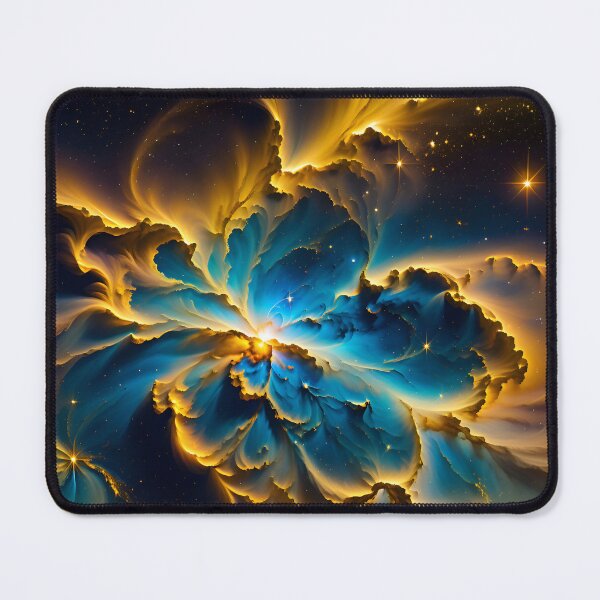Item preview, Abstract Golden Nebula Pattern designed and sold by TheArtOfPat.