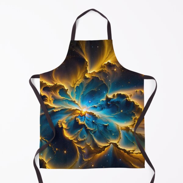 Item preview, Abstract Golden Nebula Pattern designed and sold by TheArtOfPat.