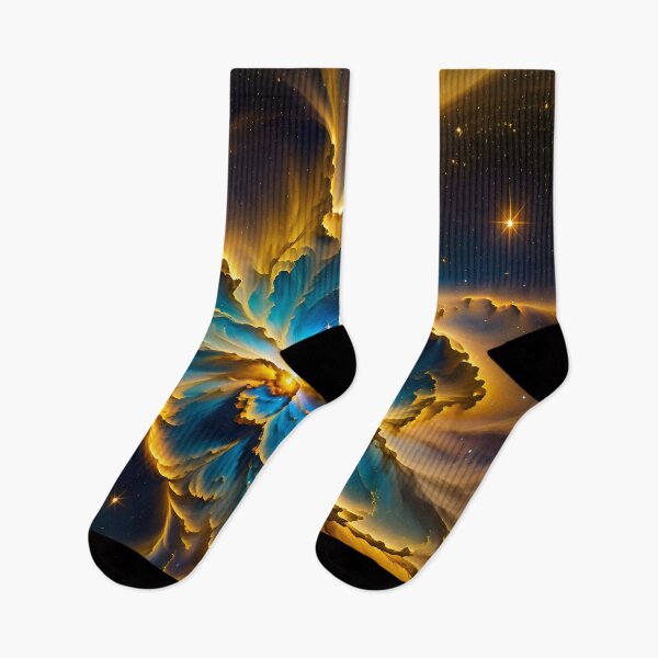 Item preview, Abstract Golden Nebula Pattern designed and sold by TheArtOfPat.