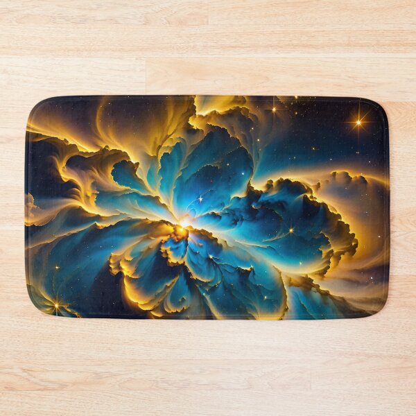 Item preview, Abstract Golden Nebula Pattern designed and sold by TheArtOfPat.
