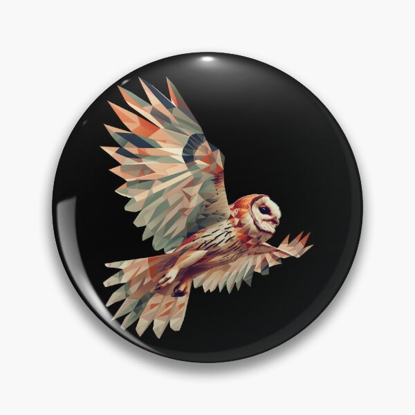 Item preview, Abstract Geometric Owl designed and sold by CompassandCrate.