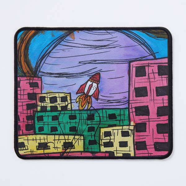 Item preview, City Space Flight designed and sold by OddlysArt.