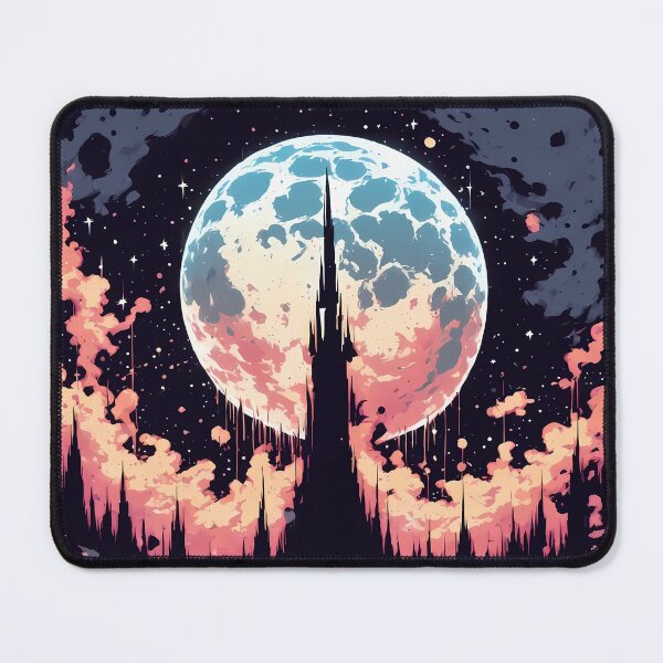 Item preview, Galactic Moon designed and sold by Tea-Shirt-Break.