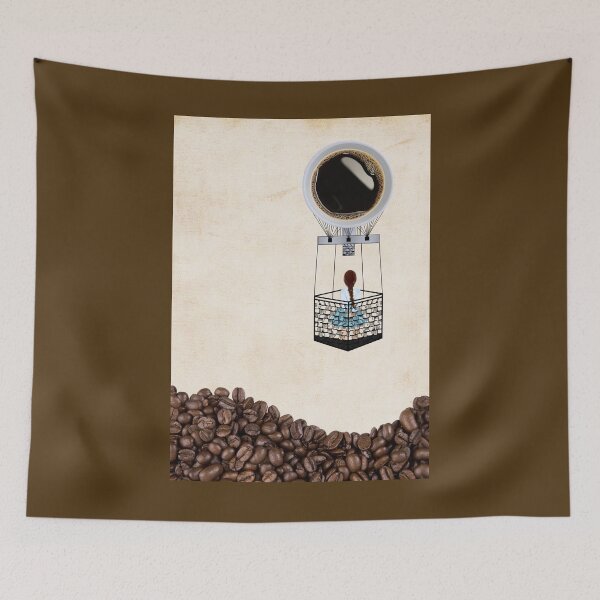 Item preview, Coffee Cup Air Balloon designed and sold by Brenda Boudaie.