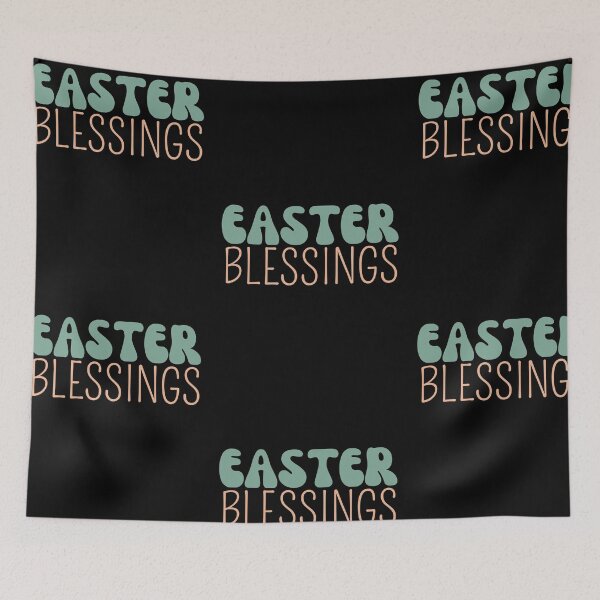 Item preview, Easter blessing Happy Easter collection designed and sold by Lillieoandco.