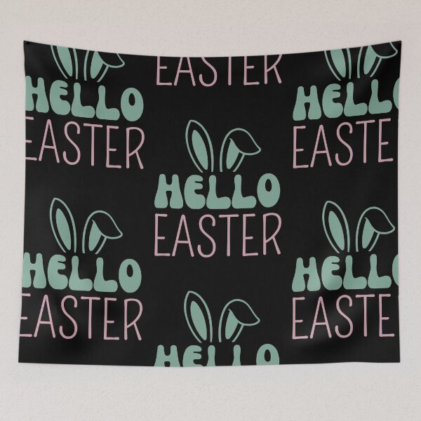 Item preview, Hello easter Happy Easter collection designed and sold by Lillieoandco.