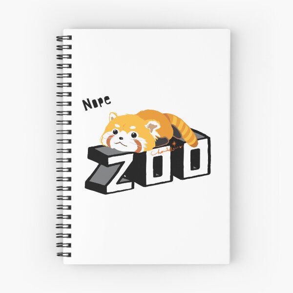 Item preview, RED PANDA 0626 ZOO LOGO designed and sold by Chandelina.