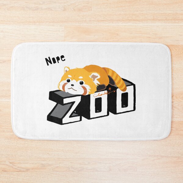 Item preview, RED PANDA 0626 ZOO LOGO designed and sold by Chandelina.