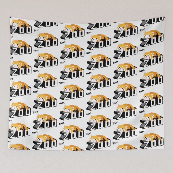 Item preview, RED PANDA 0626 ZOO LOGO designed and sold by Chandelina.