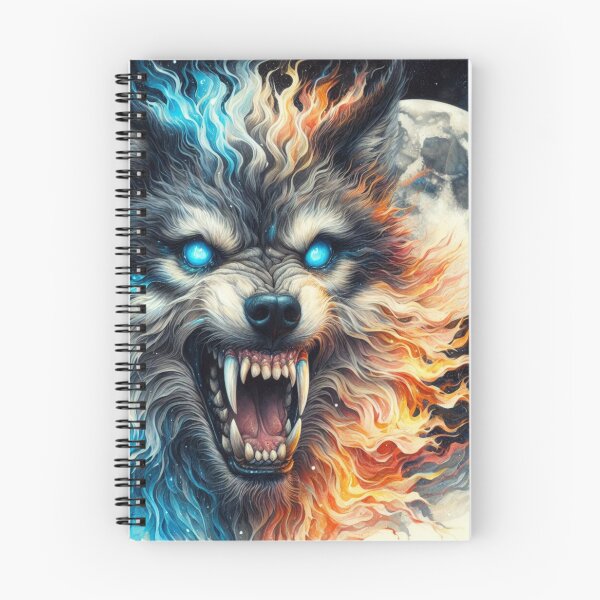 Item preview, fierce wolf  designed and sold by kat-miuka.