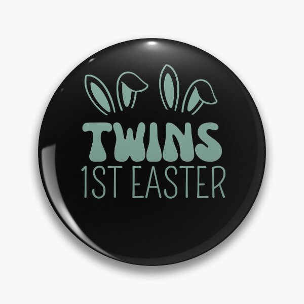 Item preview, twins 1st easter Happy Easter collection designed and sold by Lillieoandco.