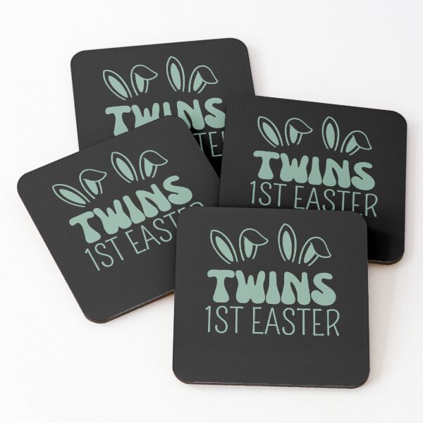 Item preview, twins 1st easter Happy Easter collection designed and sold by Lillieoandco.