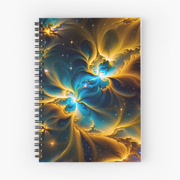 Item preview, Abstract Golden Nebula Pattern designed and sold by TheArtOfPat.