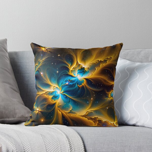 Item preview, Abstract Golden Nebula Pattern designed and sold by TheArtOfPat.