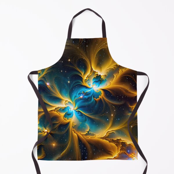 Item preview, Abstract Golden Nebula Pattern designed and sold by TheArtOfPat.