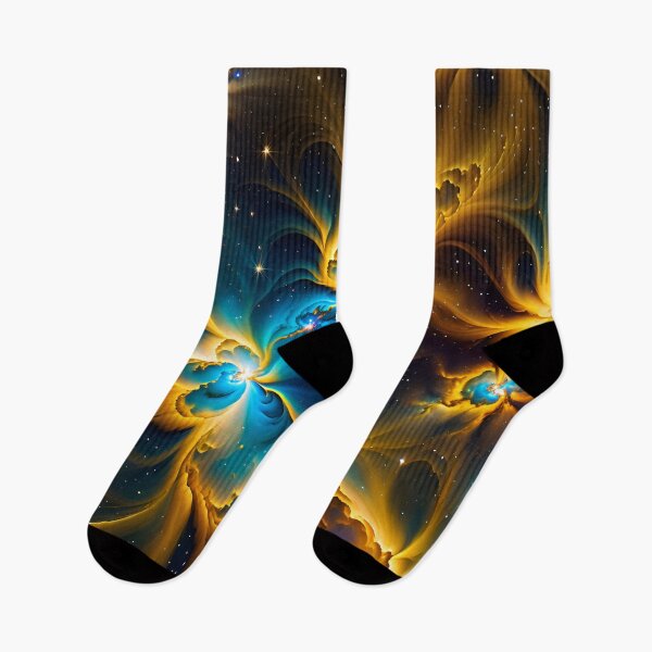 Item preview, Abstract Golden Nebula Pattern designed and sold by TheArtOfPat.