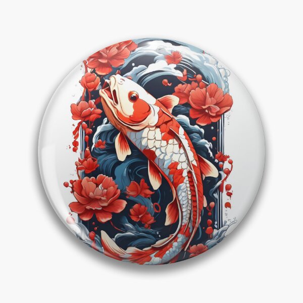 Item preview, Koi Carp Design 2nd Iteration designed and sold by Japaholic.