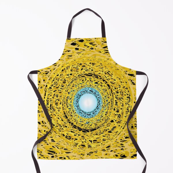 Item preview, Shiny golden forcefield mandala designed and sold by m-yoga-store.