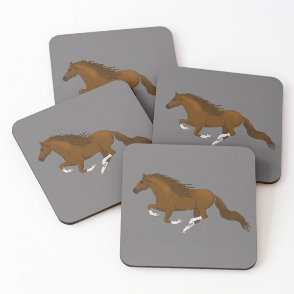 Item preview, Galloping Chestnut Horse designed and sold by DappledMoon.