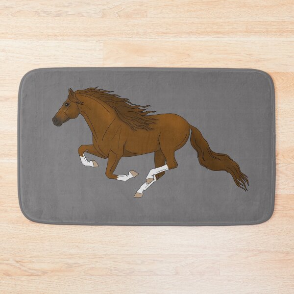 Item preview, Galloping Chestnut Horse designed and sold by DappledMoon.