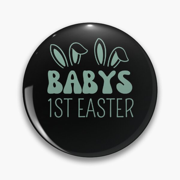 Item preview, Baby’s 1st easter Happy Easter collection designed and sold by Lillieoandco.