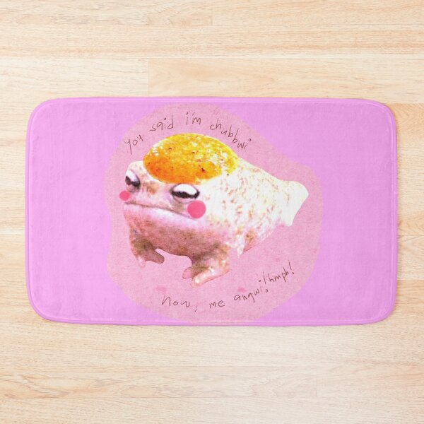 Item preview, GreenGreen Baunnie's Kawaii Upset Frog Cutepink Rainfrog Kawaiiegg designed and sold by baunnie.