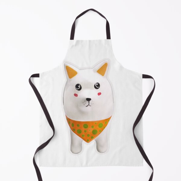 Item preview, Cute Paper mache Japanese Spitz designed and sold by ClothingSmile.