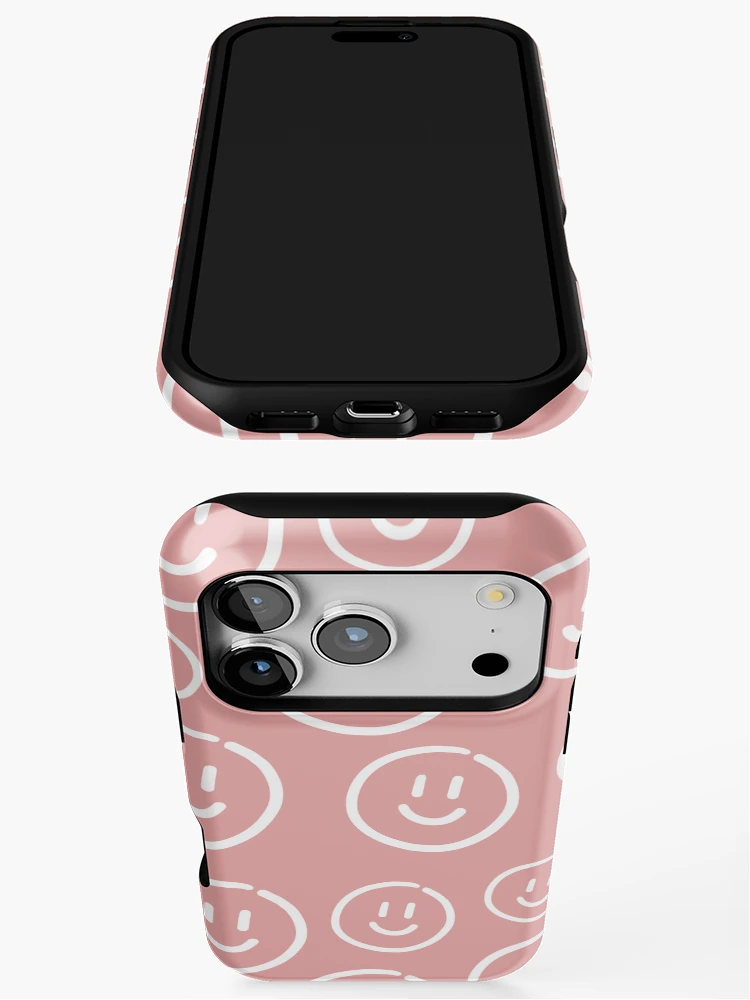 Thumbnail 3 of 4, iPhone Case, Smiley face pattern designed and sold by TrPatternLab.