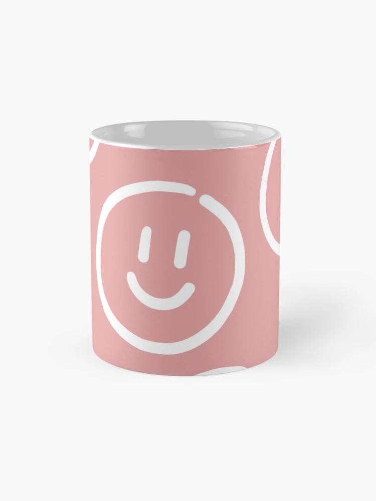 Thumbnail 4 of 6, Coffee Mug, Smiley face pattern designed and sold by TrPatternLab.