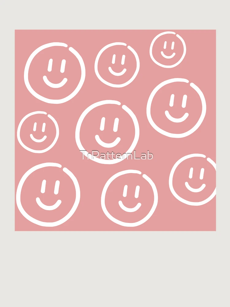 Thumbnail 6 of 6, Premium Oversized Sweatshirt, Smiley face pattern designed and sold by TrPatternLab.