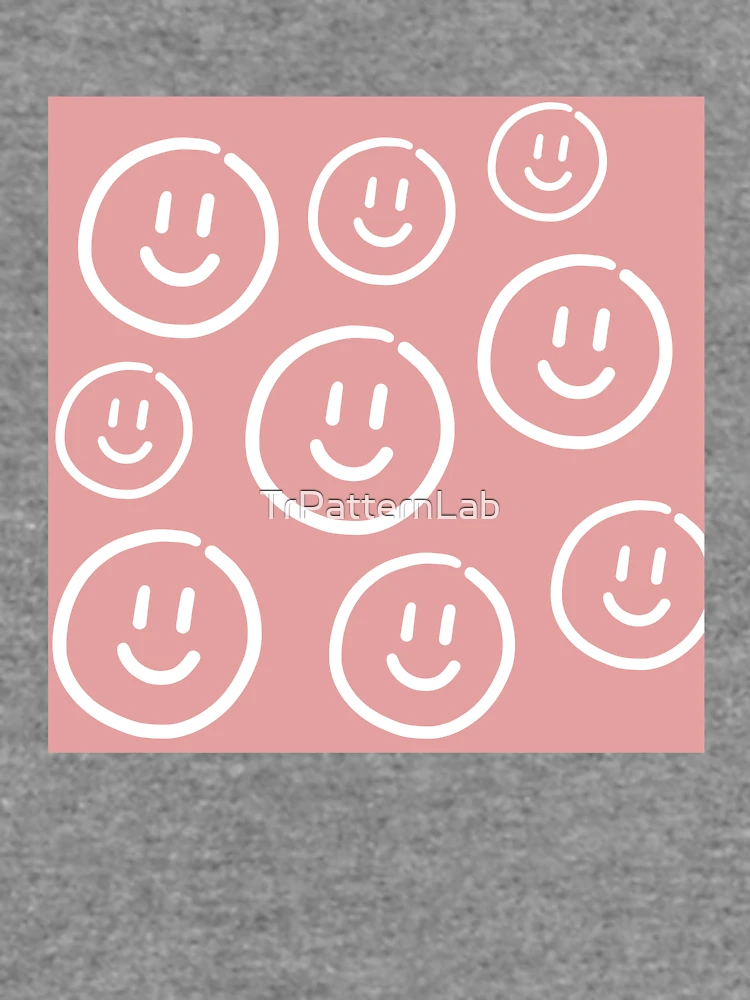 Thumbnail 6 of 6, Lightweight Sweatshirt, Smiley face pattern designed and sold by TrPatternLab.