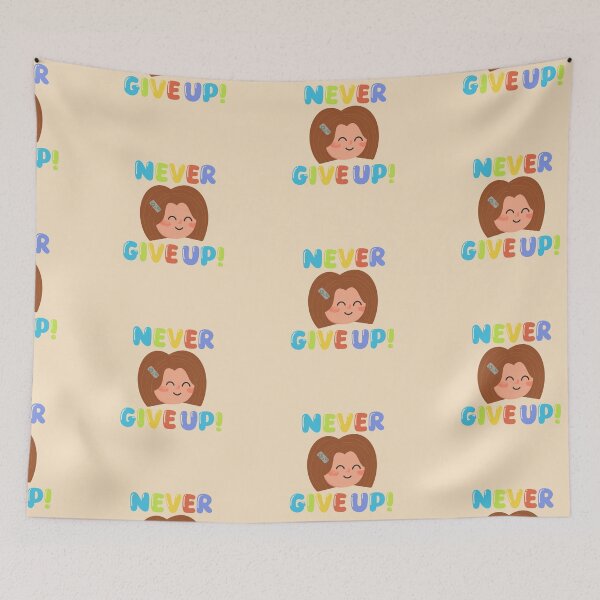 Item preview, Never Give Up designed and sold by artwithlefty.