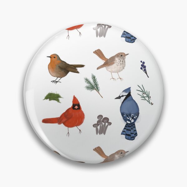 Item preview, Backyard birds designed and sold by JessieFroese.