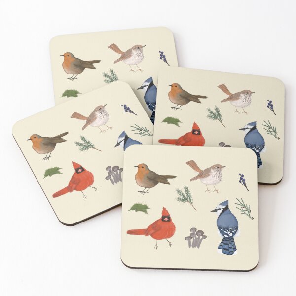 Item preview, Backyard birds designed and sold by JessieFroese.