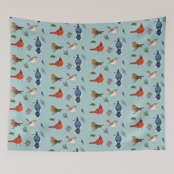 Item preview, Backyard birds designed and sold by JessieFroese.