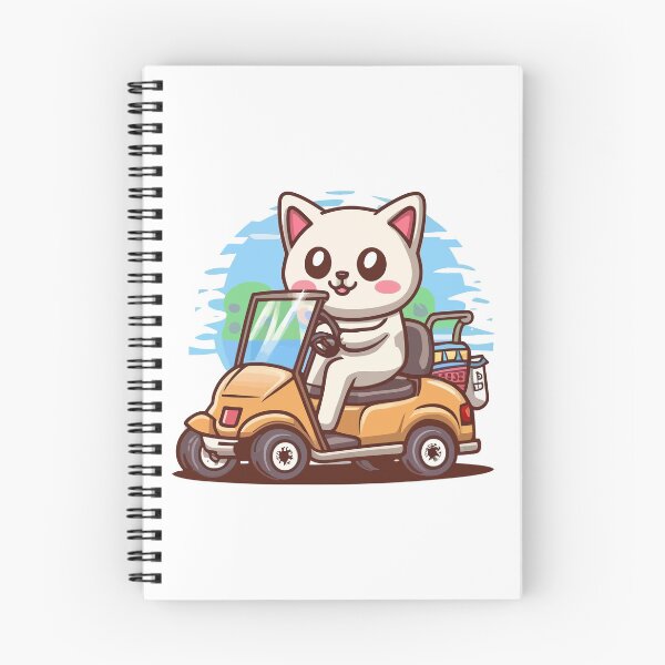 Item preview, Cat Driving Golf Cart Funny Cat In Golf Cart designed and sold by IcePools.