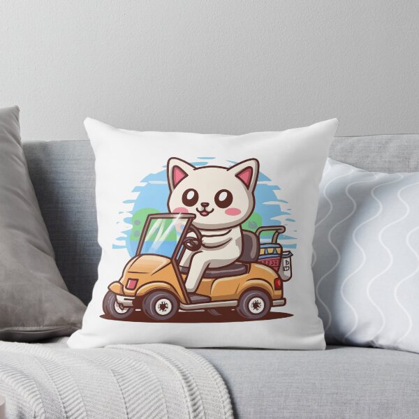 Item preview, Cat Driving Golf Cart Funny Cat In Golf Cart designed and sold by IcePools.
