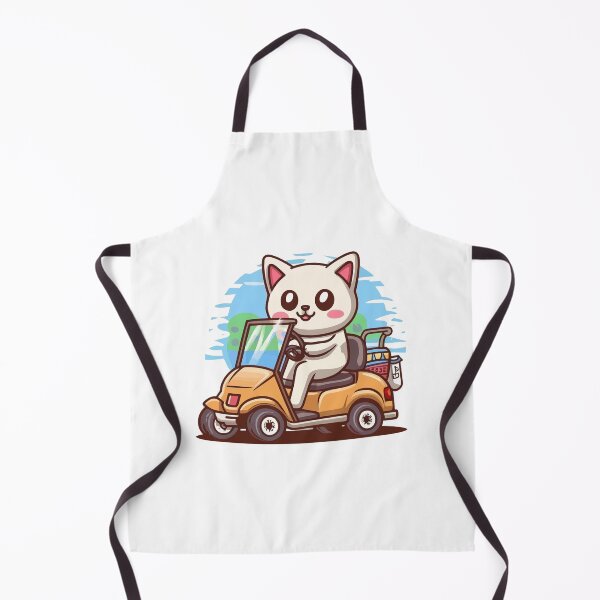 Item preview, Cat Driving Golf Cart Funny Cat In Golf Cart designed and sold by IcePools.