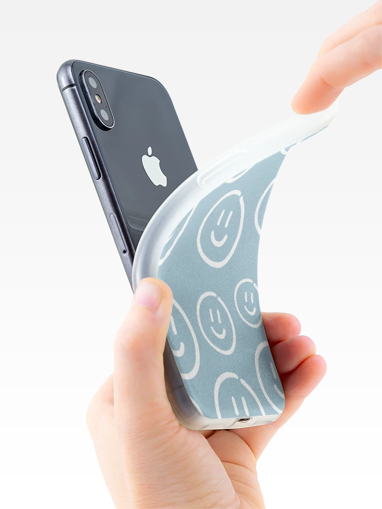 Thumbnail 4 of 5, iPhone Case, Smiley face pattern designed and sold by TrPatternLab.