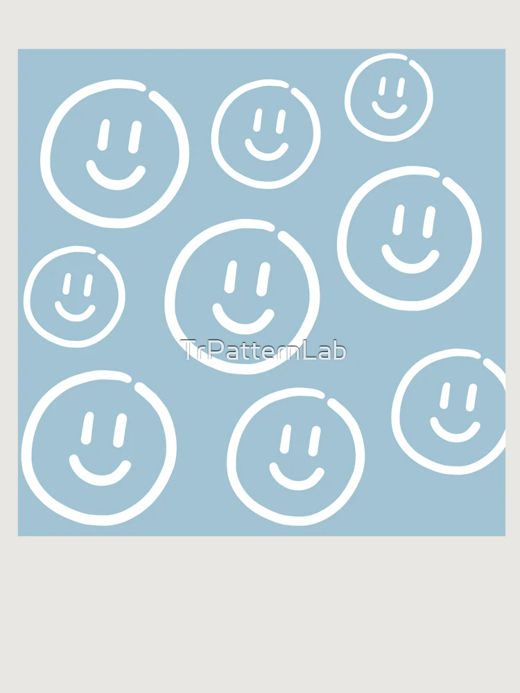 Thumbnail 6 of 6, Premium Oversized Hoodie, Smiley face pattern designed and sold by TrPatternLab.